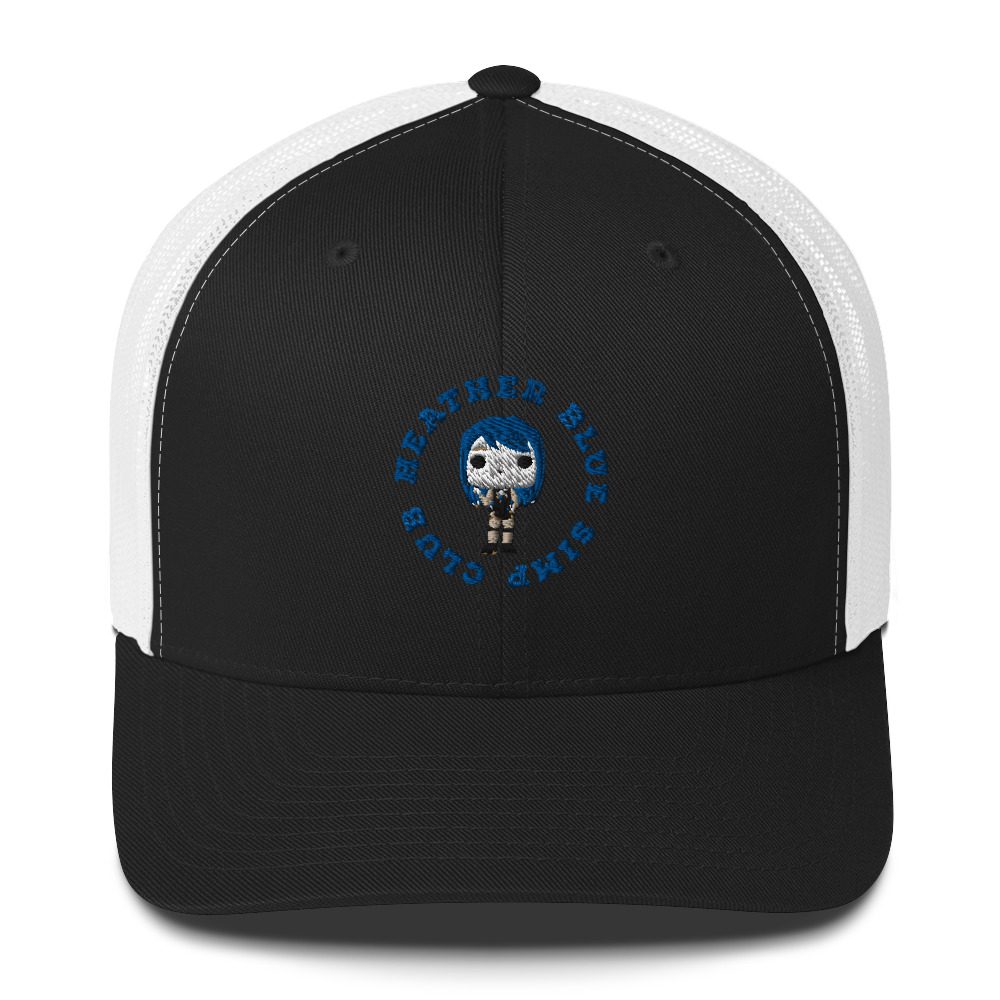 Heather Blue "HBSC" Trucker Hat