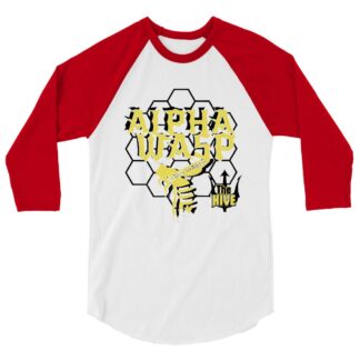 Vampyre Diago Diablo "Alpha wasp brand" 3/4 sleeve raglan shirt