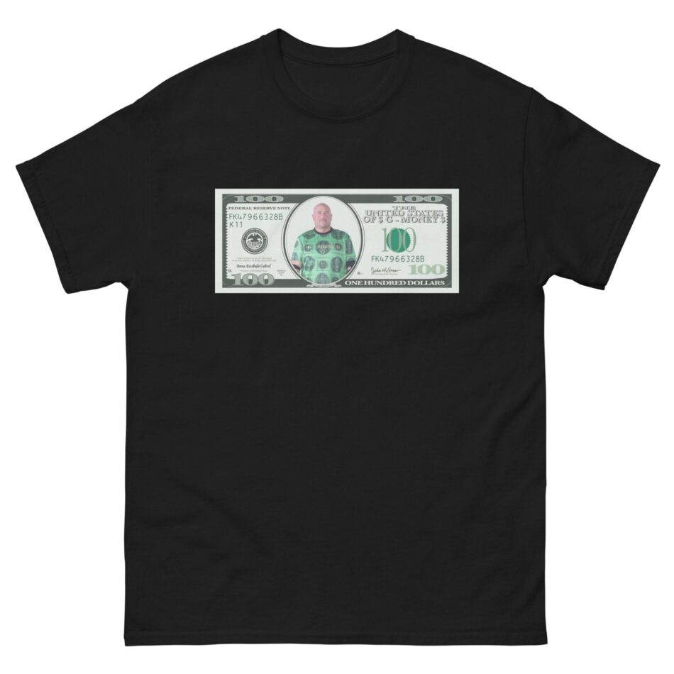 G-Money "Hundred Dollar" Short Sleeve Unisex t-shirt