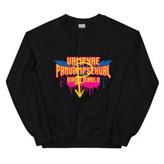 Vampyre Diago Diablo "Pan Vamp brand" Unisex Sweatshirt