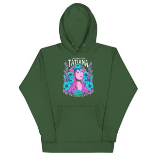 The Unwilting Tatiana "Feistiest Flower" Unisex Hoodie