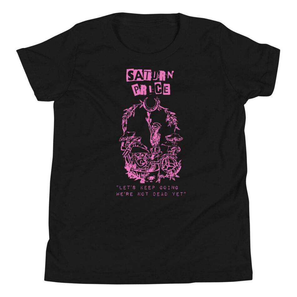 Saturn Price "Let's Keep Going V.2" Youth Short Sleeve T-Shirt