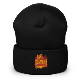 Vampyre Diago Diablo "La Colmena brand logo" Cuffed Beanie