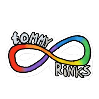 Tommy Rinks "Infinite Logo" Bubble-free stickers