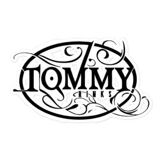 Tommy Rinks "Tommy Rinks Logo" Bubble-free stickers