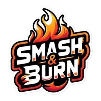 Juni Underwood "Smash & Burn" Bubble-free stickers