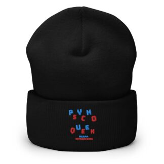 Megan DiFrancisco "Psycho Queen" Cuffed Beanie