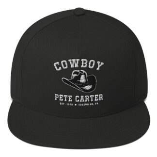 Cowboy Pete Carter "Cowboy Pete's Basic Black" Snapback Hat