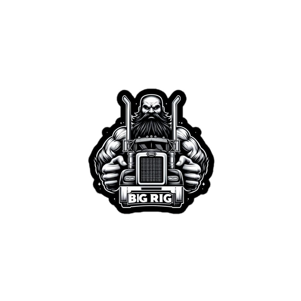 Big Rig "Mother Trucker" Bubble-free stickers