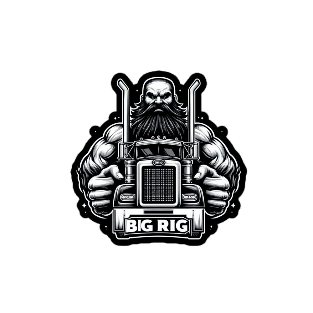 Big Rig "Mother Trucker" Bubble-free stickers