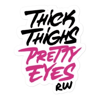 Robbie Wayne "Pretty Eyes" Bubble-free stickers