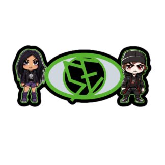 Sebastian Exall "NishaXExall Chibi" Bubble-free stickers