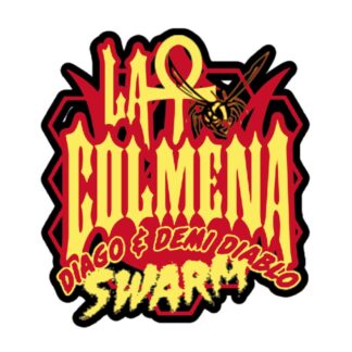 Vampyre Diago Diablo "La Colmena brand logo" Bubble-free stickers