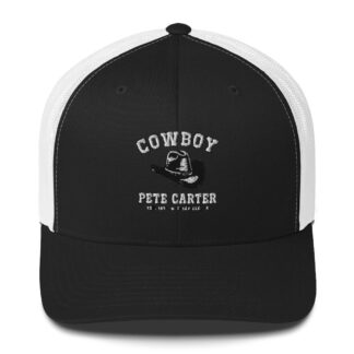 Cowboy Pete Carter "Cowboy Pete's Basic Black" Trucker Hat