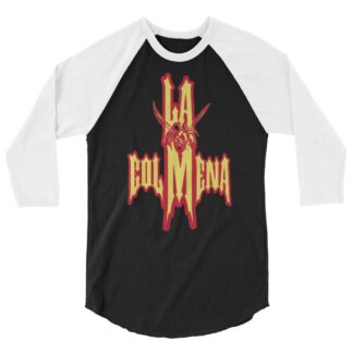 Vampyre Diago Diablo "La Colmena lucha brand" 3/4 sleeve raglan shirt