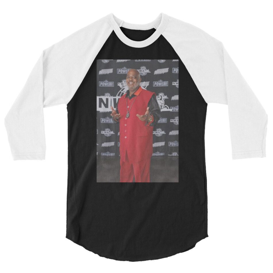 C-Red "RED went National" 3/4 sleeve raglan shirt