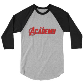 Nick Radford "Avenger's Academy" 3/4 sleeve raglan shirt