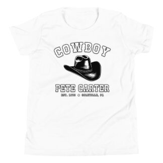 Cowboy Pete Carter "Cowboy Pete's Basic Black" Youth Short Sleeve T-Shirt