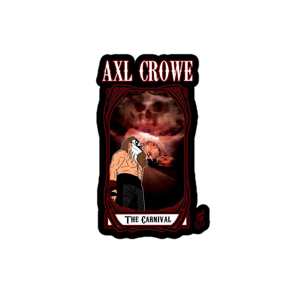 Axl Crowe "The Carnival" Bubble-free stickers