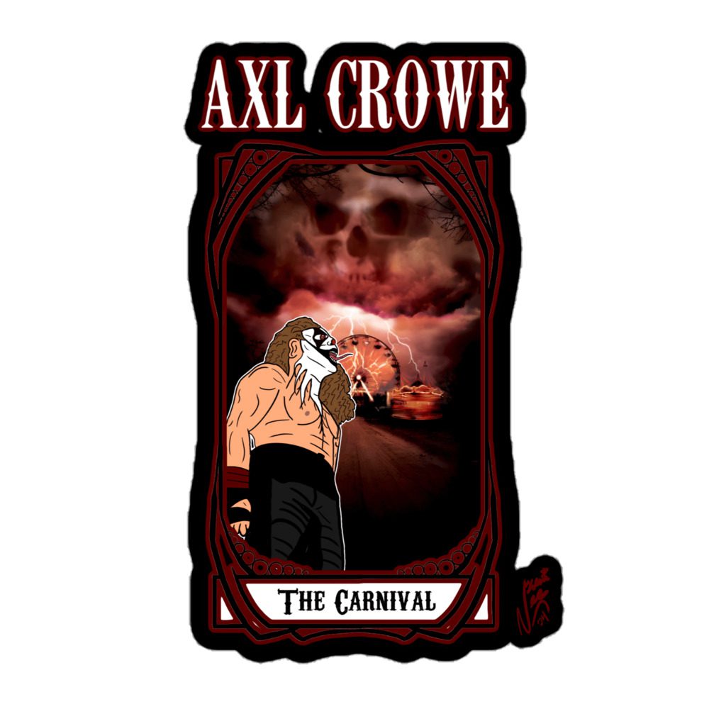 Axl Crowe "The Carnival" Bubble-free stickers