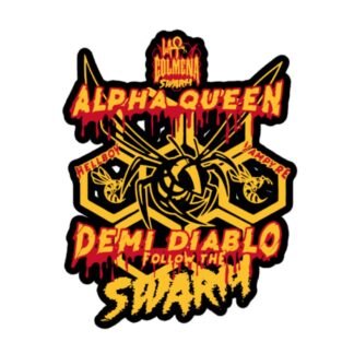 Vampyre Diago Diablo "La Colmena alpha Queen brand" Bubble-free stickers