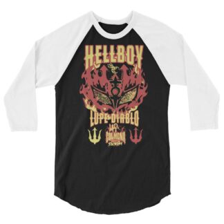 Vampyre Diago Diablo "Hellboy brand" 3/4 sleeve raglan shirt