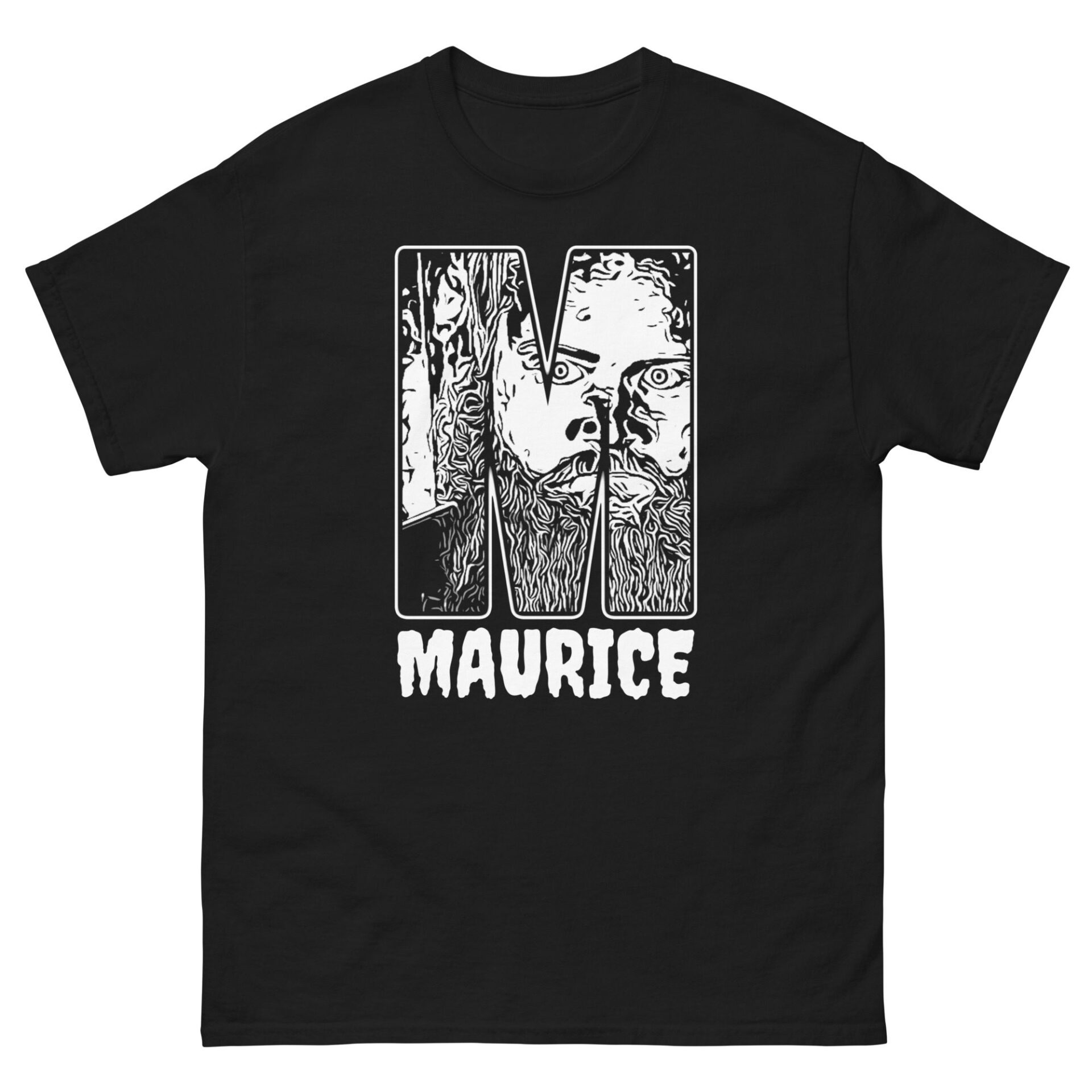 MAURICE "MAURICE (B&W)" Short Sleeve Unisex t-shirt
