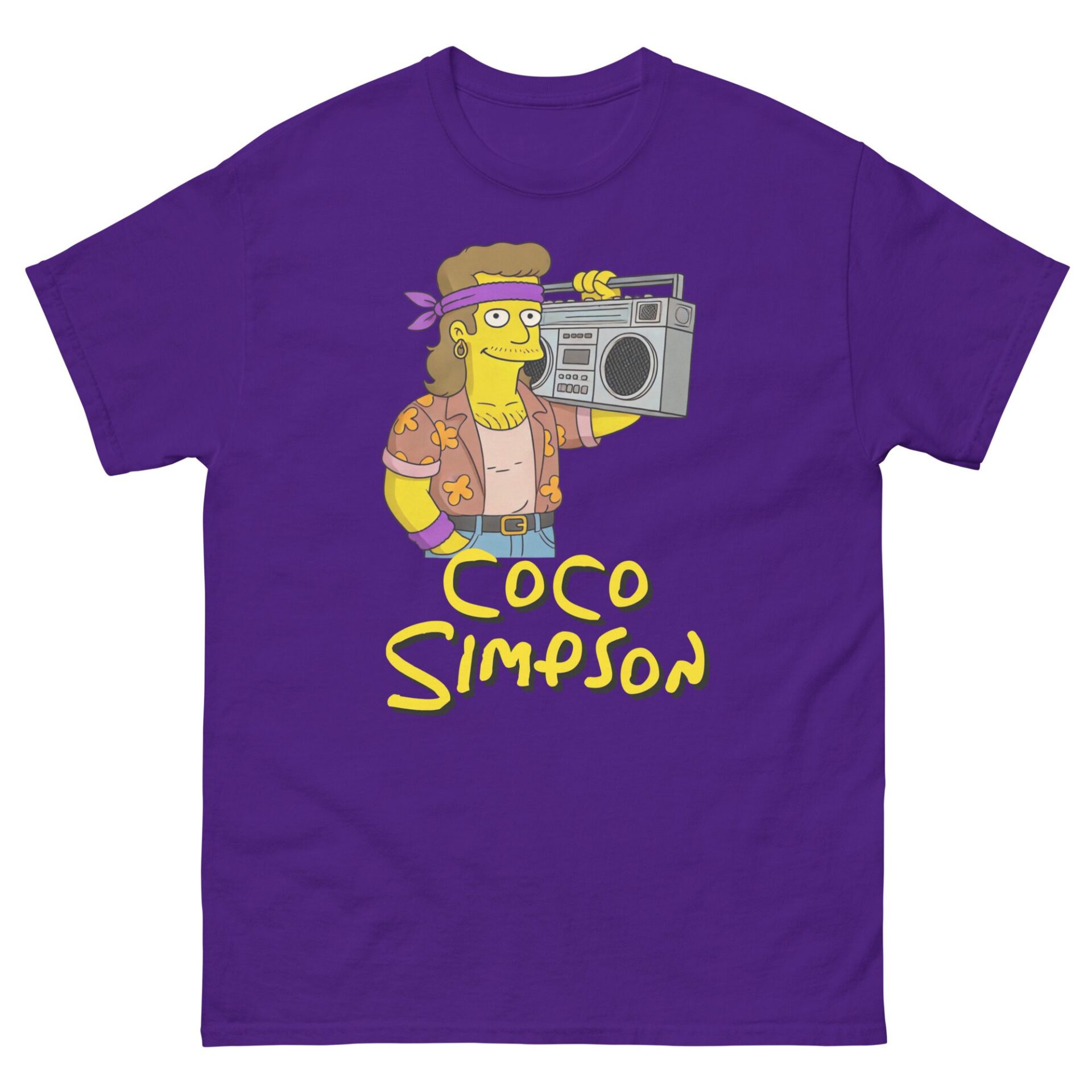 Coco Simpson "Coco Simpson Boombox" Short Sleeve Unisex t-shirt