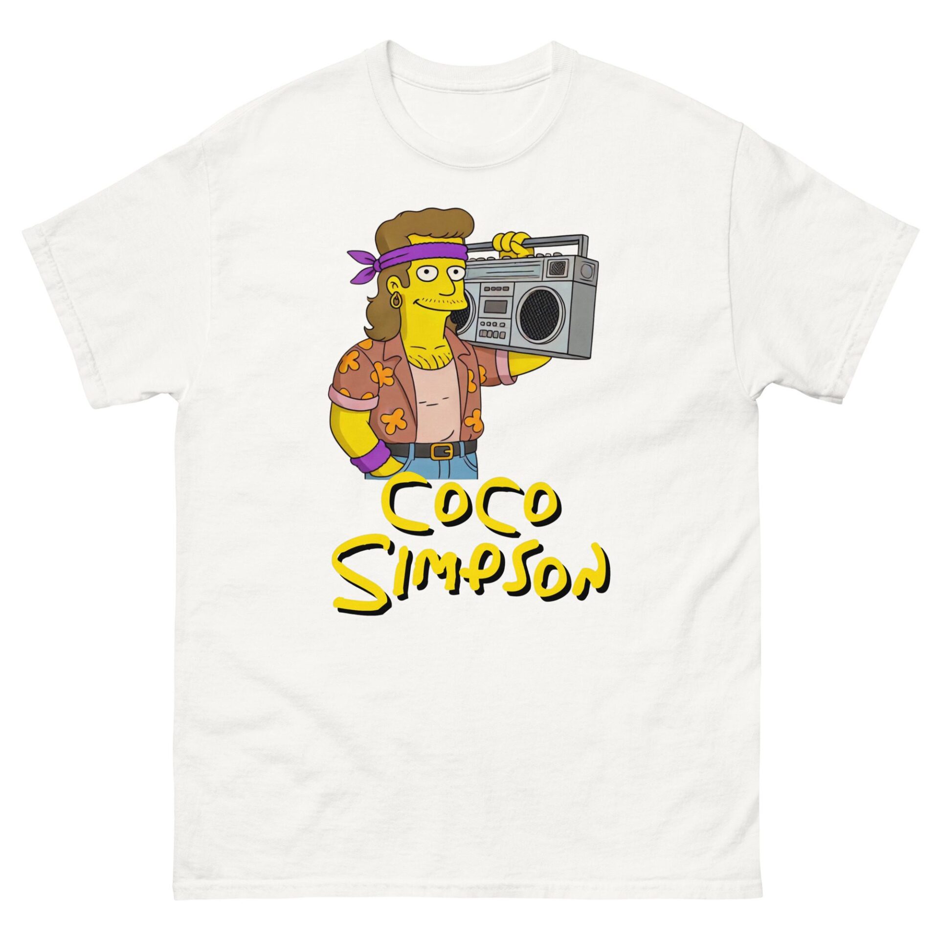 Coco Simpson "Coco Simpson Boombox" Short Sleeve Unisex t-shirt
