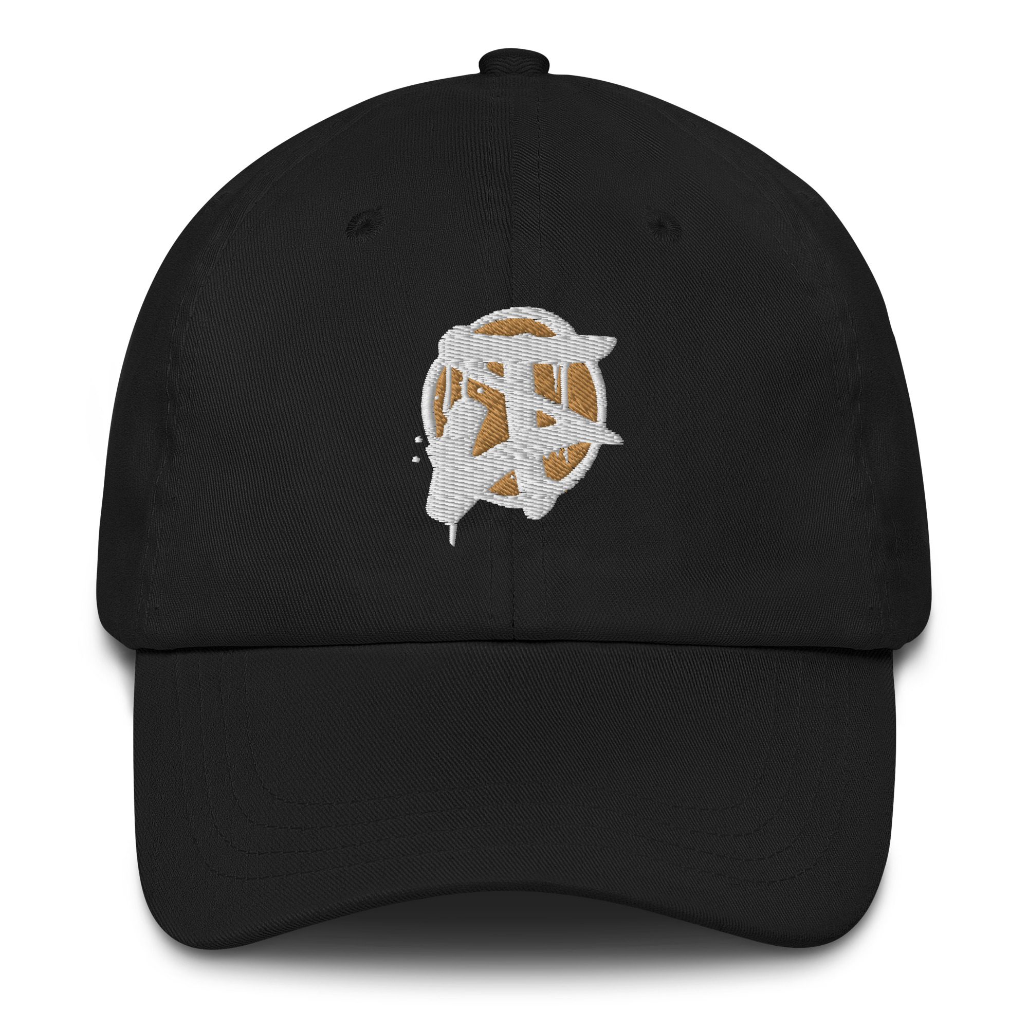 Trevor Straud "Black/Gold TS Graffiti Symbol" Dad hat