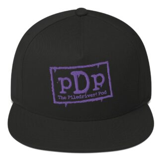 The Piledriver Podcast "The Purp" Snapback Hat