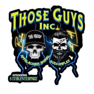 Brutus "Those Guys Inc." Bubble-free stickers
