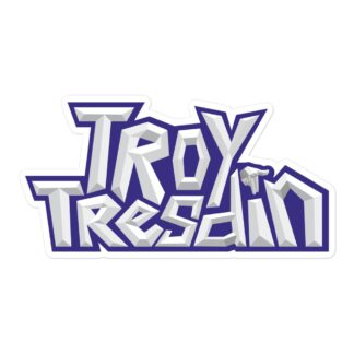 Troy Tresdin "Troy Tresdin" Bubble-free stickers