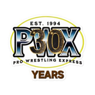Vance Strader "30th Anniversary of PWX" Bubble-free stickers