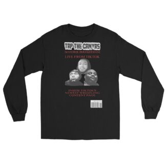 Cameron Wayne "Tap The Canvas Vibe Magazine tribute" Unisex Long Sleeve Shirt