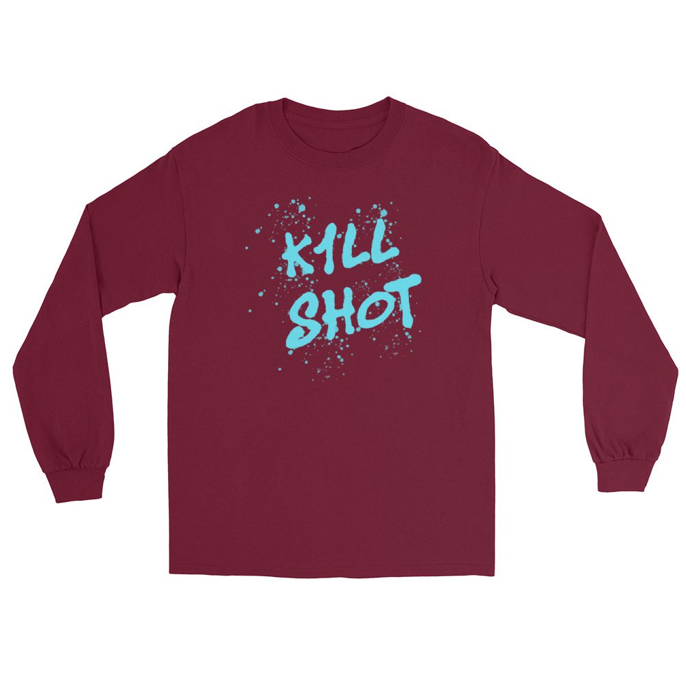 Trevor Straud "K1LLSHOT - Rylee's Type 1 Diabetes Merch" Unisex Long Sleeve Shirt
