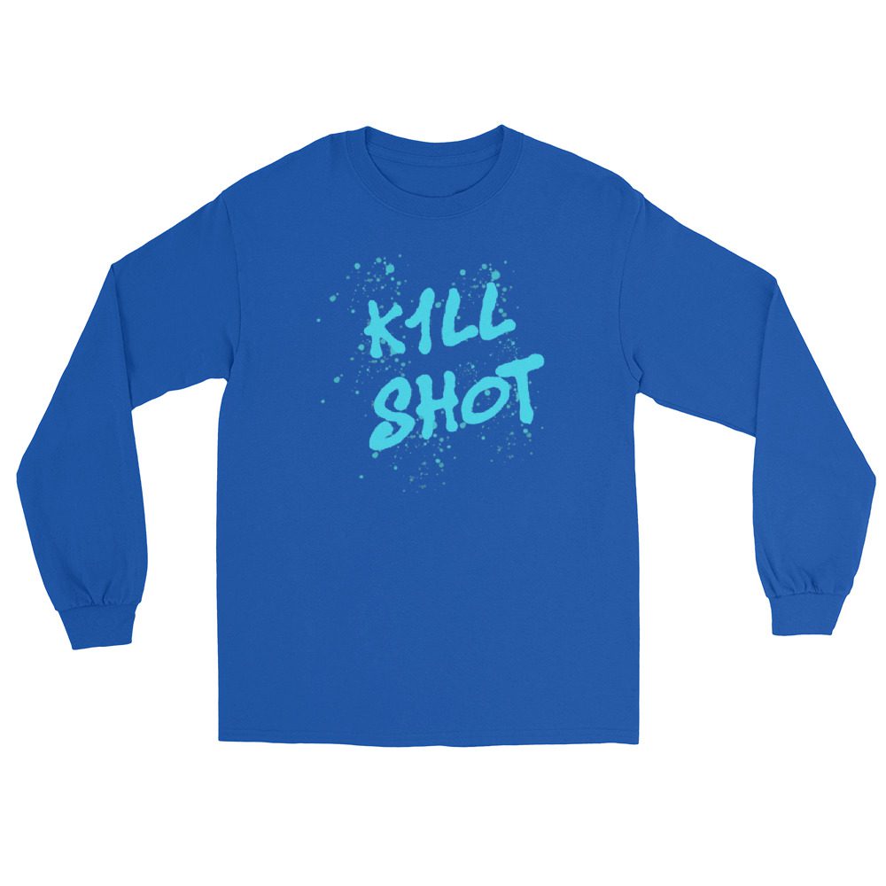 Trevor Straud "K1LLSHOT - Rylee's Type 1 Diabetes Merch" Unisex Long Sleeve Shirt