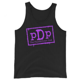 The Piledriver Podcast "The Purp" Unisex Tank Top