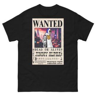 Jimmy Alpha "Wanted" Short Sleeve Unisex t-shirt