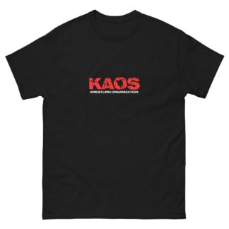 KAOS Wrestling Organization "KAOS Logo" Short Sleeve Unisex t-shirt