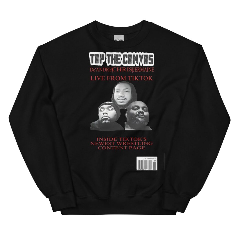 Cameron Wayne "Tap The Canvas Vibe Magazine tribute" Unisex Sweatshirt