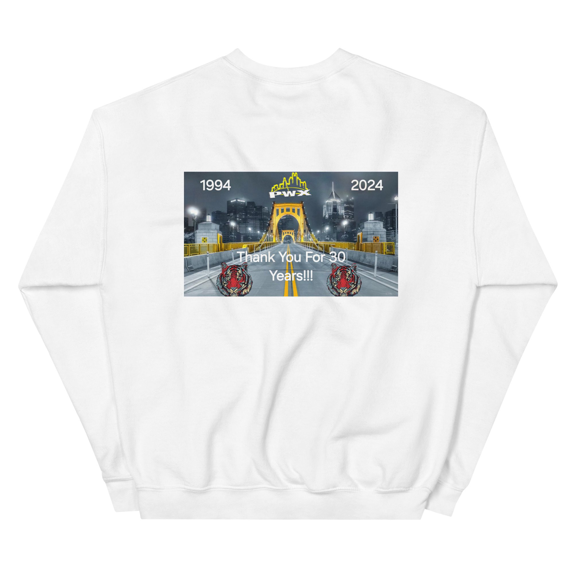 Vance Strader "30th Anniversary of PWX" Unisex Sweatshirt