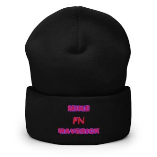Wrestling With Maverick "Mike Fn Maverick" Cuffed Beanie