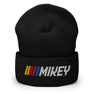 Mikey Montgomery "Racing Stripes" Cuffed Beanie