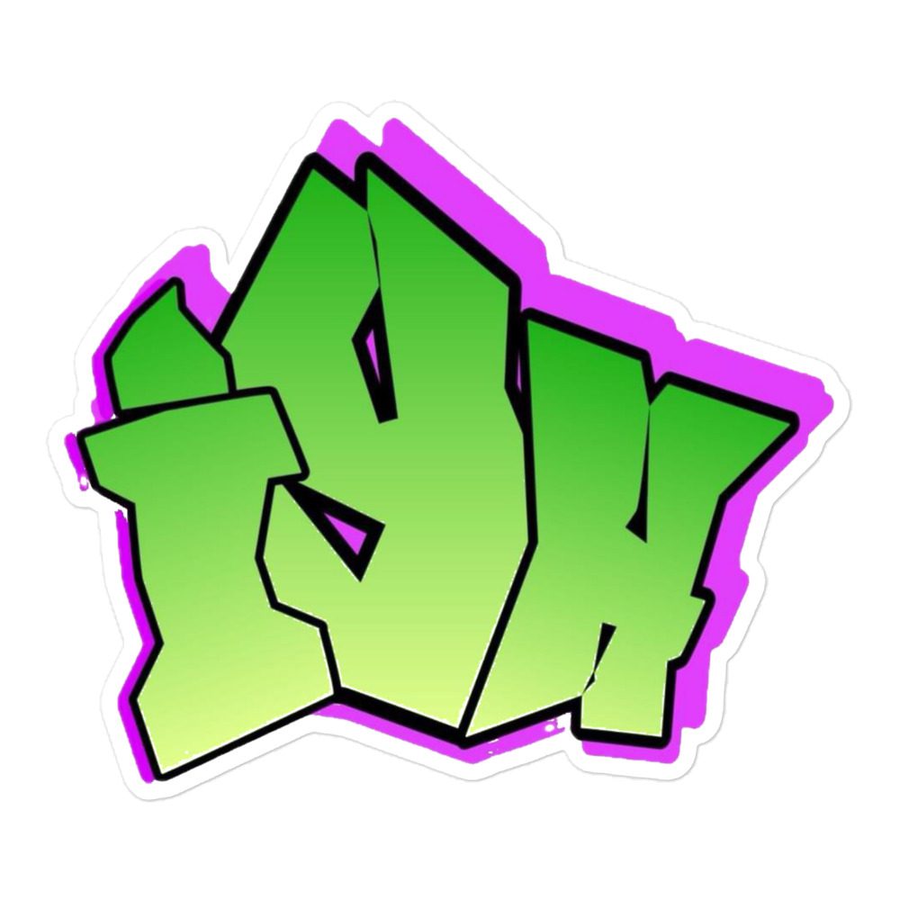 In Your Howse "IYH Logo" Bubble-free stickers