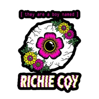 Richie Coy "Floral Vision" Bubble-free stickers