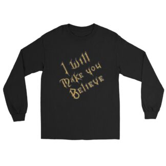 TJ Pierce "Believe" Unisex Long Sleeve Shirt