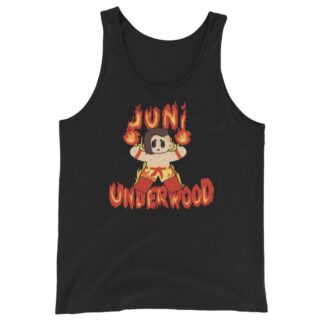 Juni Underwood "Chibi Red" Unisex Tank Top