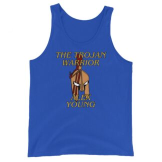 The Trojan Warrior Alex Young "Prepared for Battle, Ready for War" Unisex Tank Top