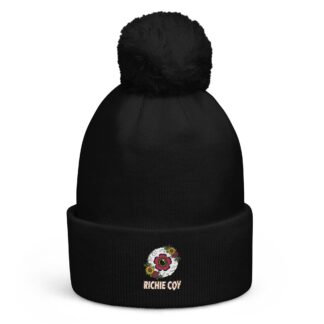 Richie Coy "Floral Vision" Cuffed Beanie